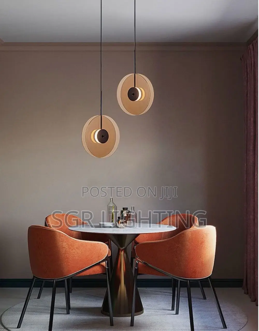Modern Minimalist Pendant Lights Glass Led Home Decor Hanging Lamp