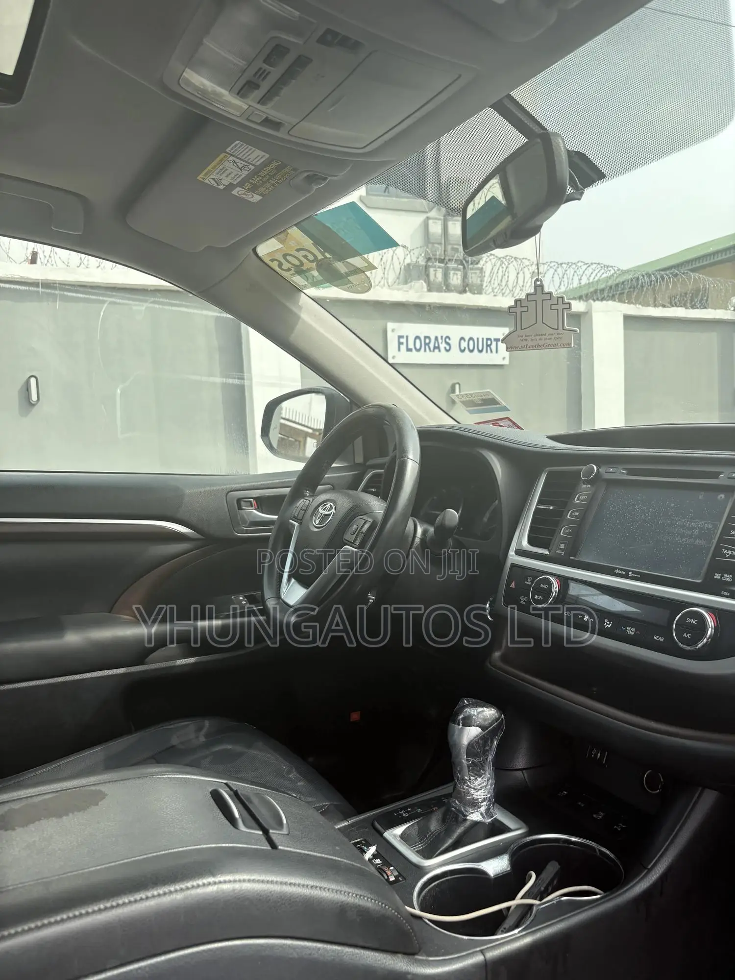 Toyota Highlander Limited V6 4x4 (3.5L 6cyl 6A) 2016 Black