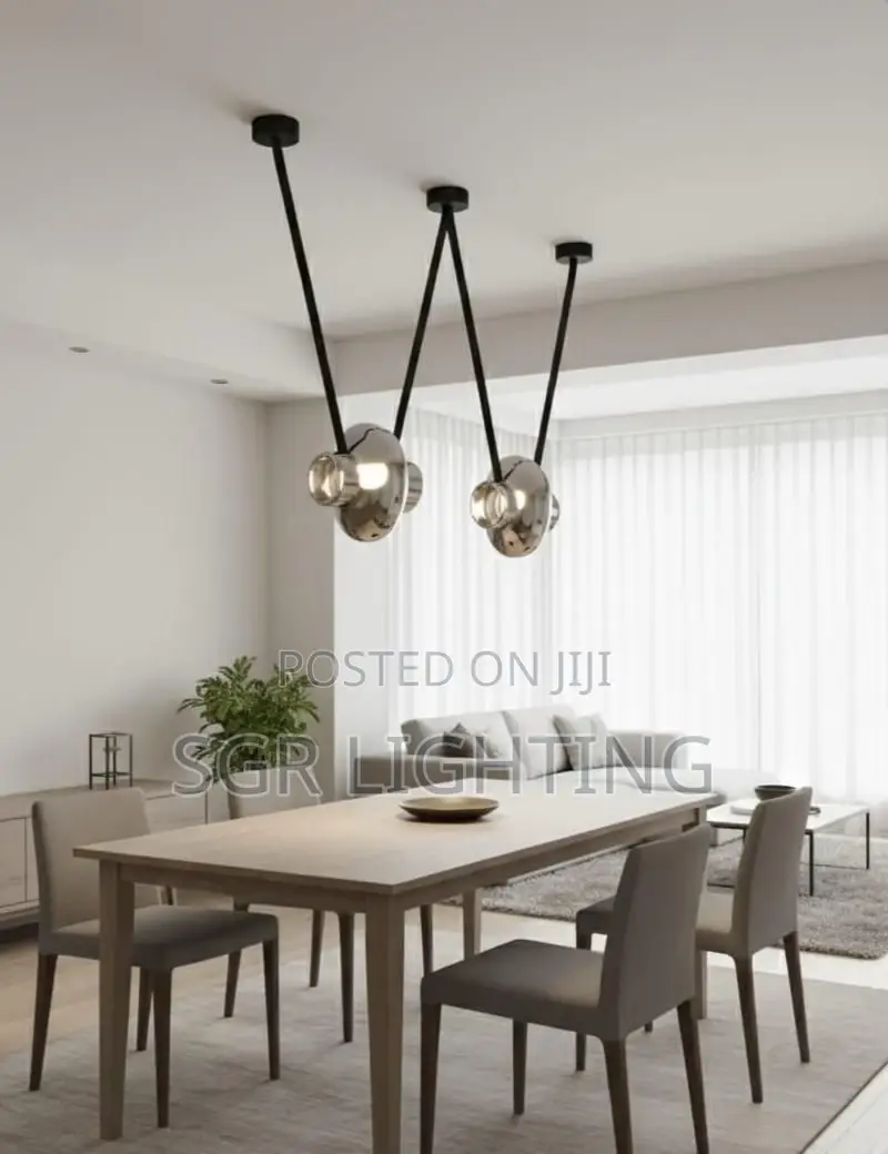 New Designer Luxury Glass Led Pendant Lamp Living Room Bedroom Bar