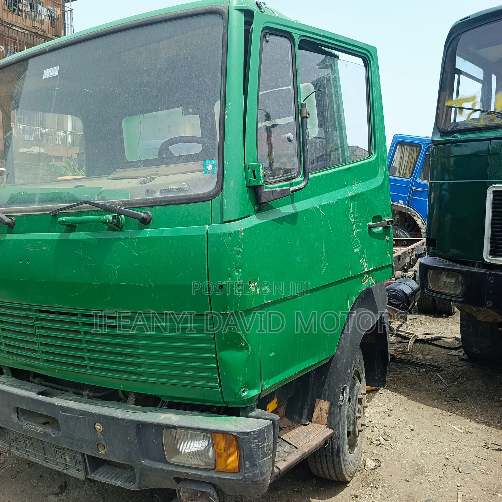 Mercedes Benz 814 Cap and Chassis Long Frame Tokunbo With Custom Paper