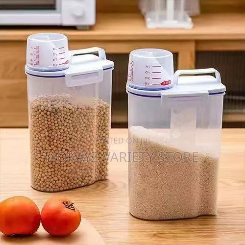 (5pcs)2.3ltr/2kg Cereal/Food Storage Container