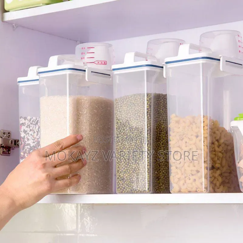 (5pcs)2.3ltr/2kg Cereal/Food Storage Container