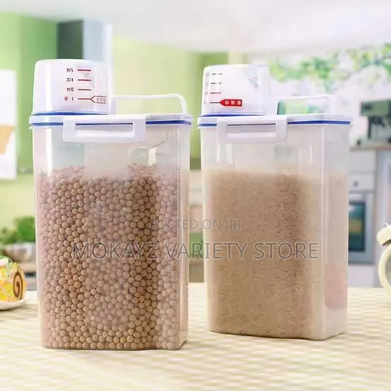 (5pcs)2.3ltr/2kg Cereal/Food Storage Container
