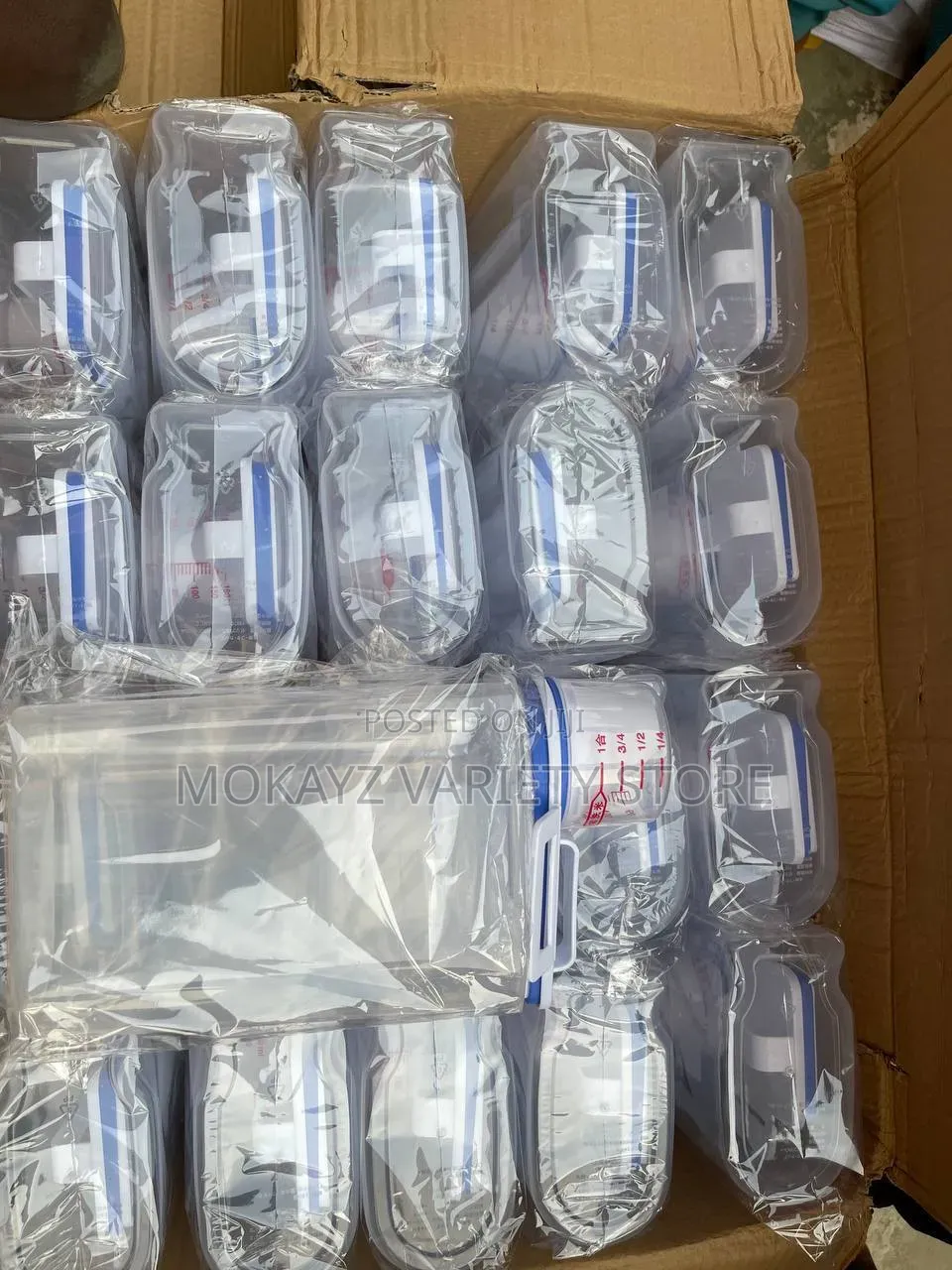 (5pcs)2.3ltr/2kg Cereal/Food Storage Container