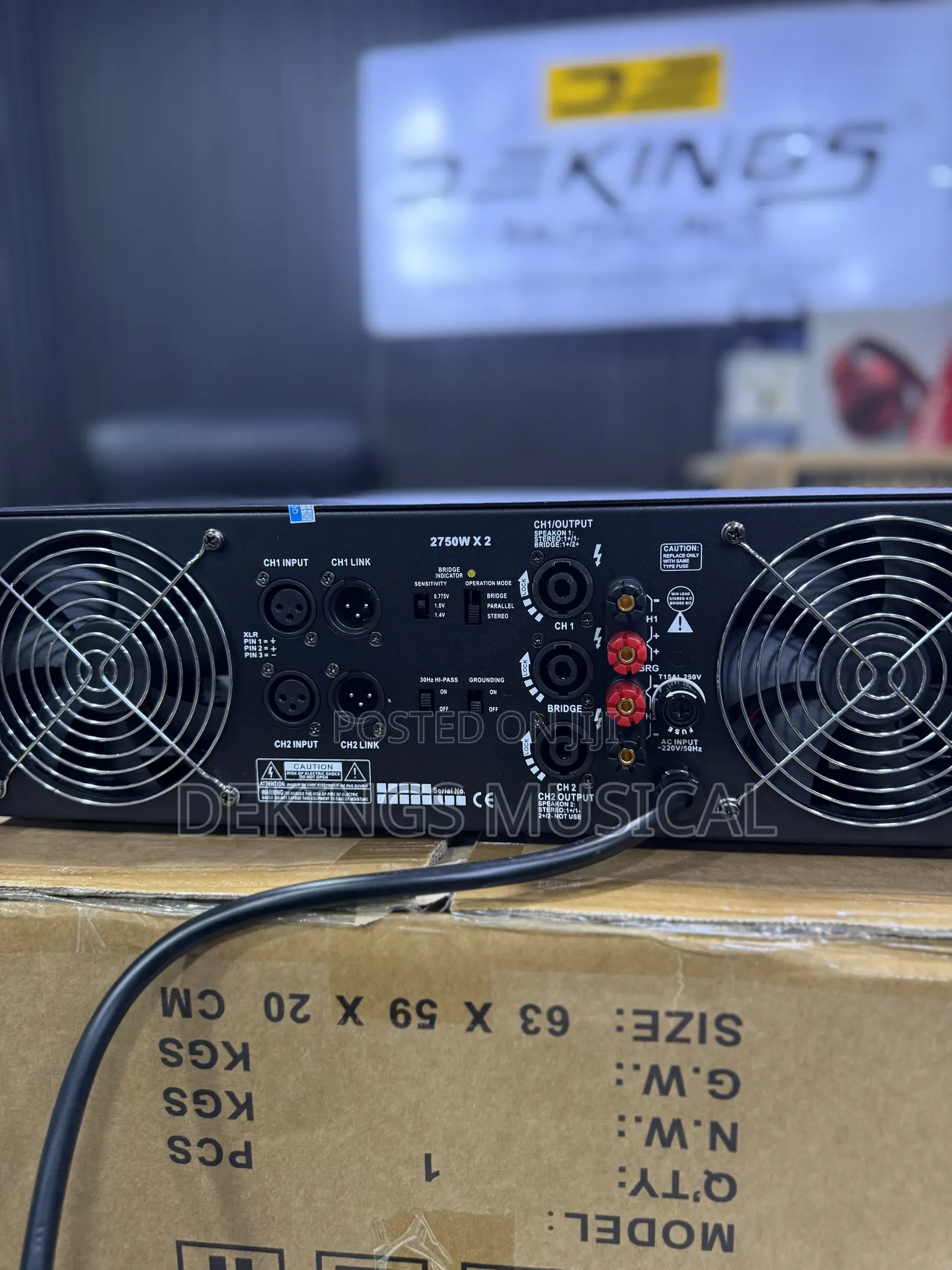 Powerful Ca+ 5000 Amplifier, Ca Plus Amplifier