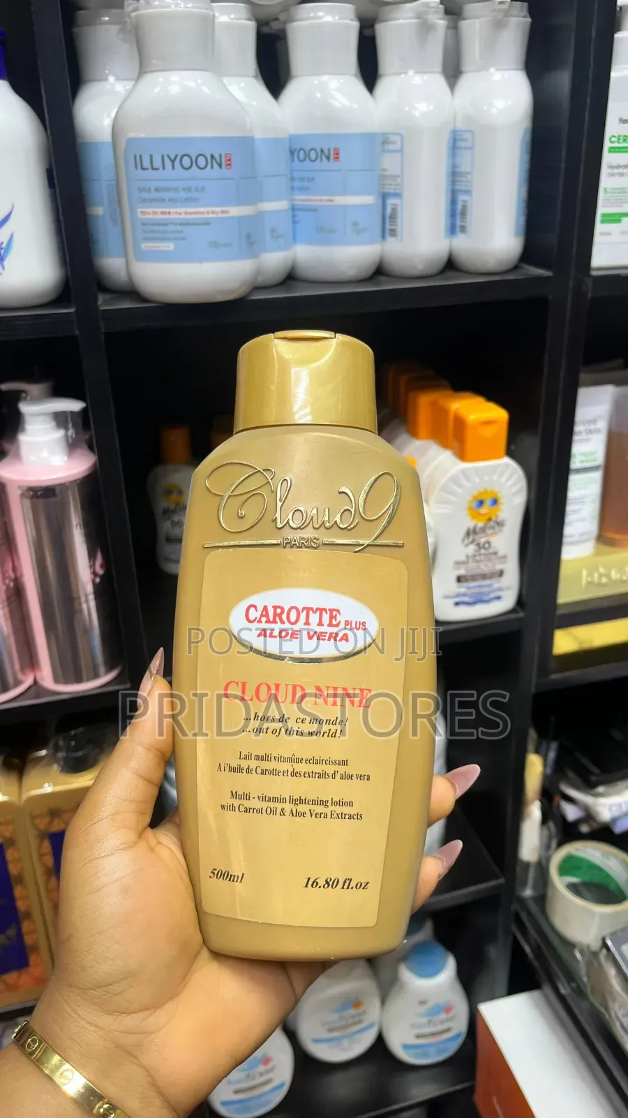 Cloud 9 Paris Carotte Plus Aloe Vera Multi-Vitamin Lightening Lotion
