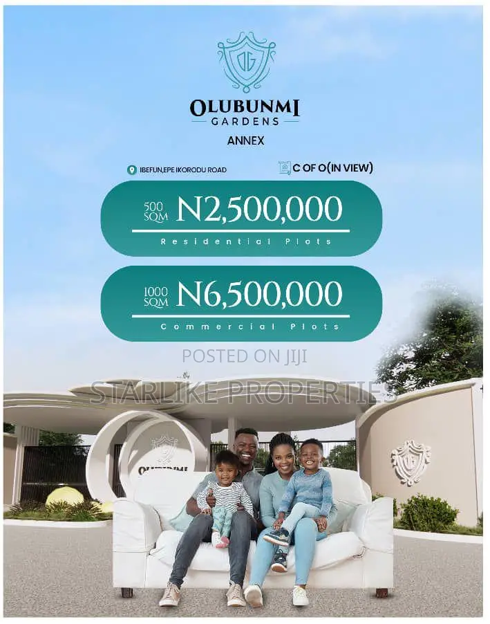 Affordable Land in a Strategic Location With Payment Plan