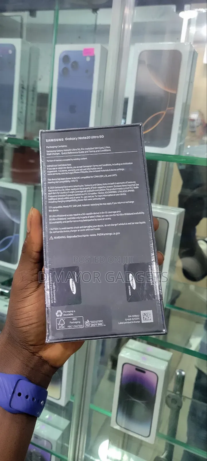 New Samsung Galaxy Note 20 Ultra 128 GB