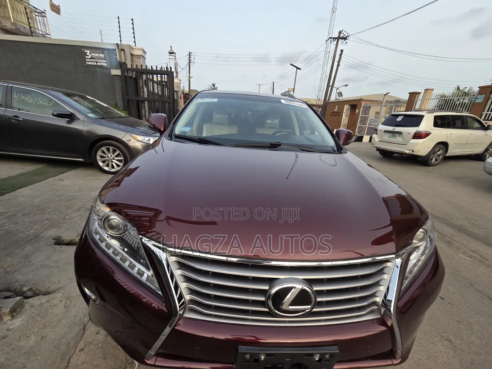 Lexus RX 350 FWD 2015 Maroon