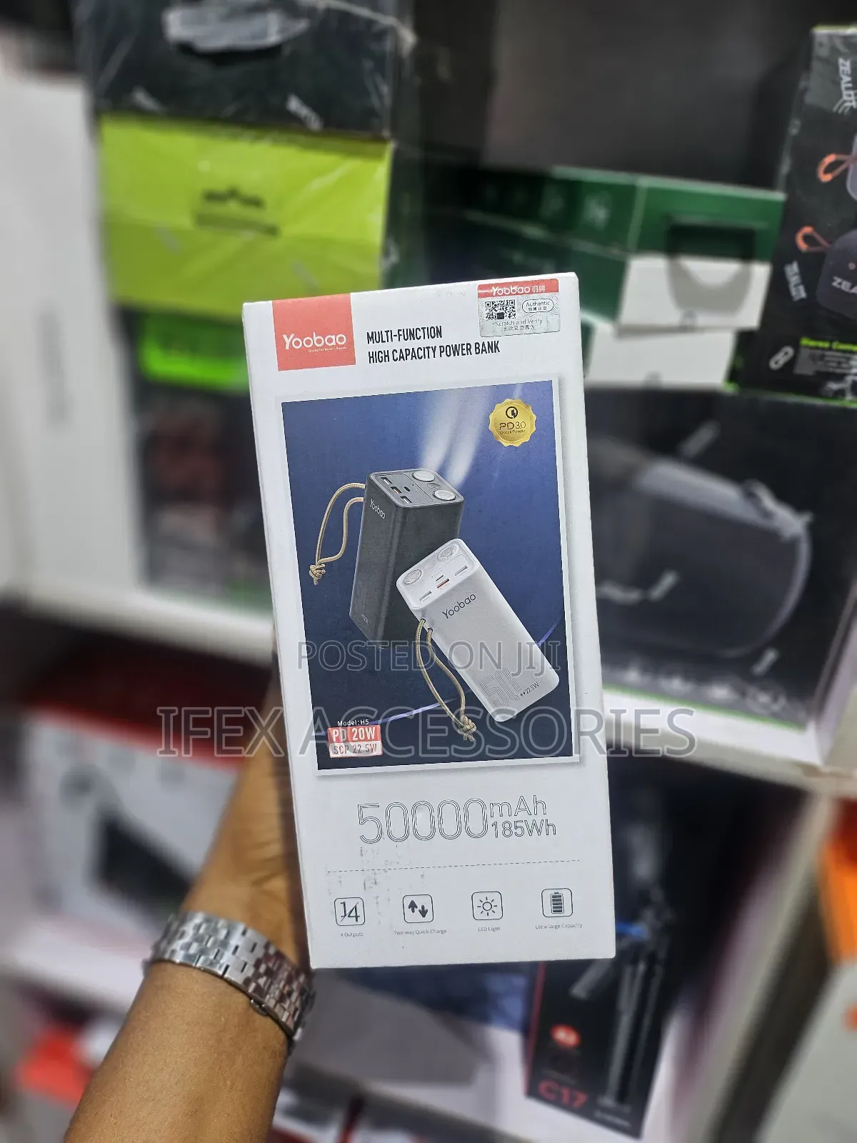 Yoobao Muti Function High Capacity Power Bank (50000mah)