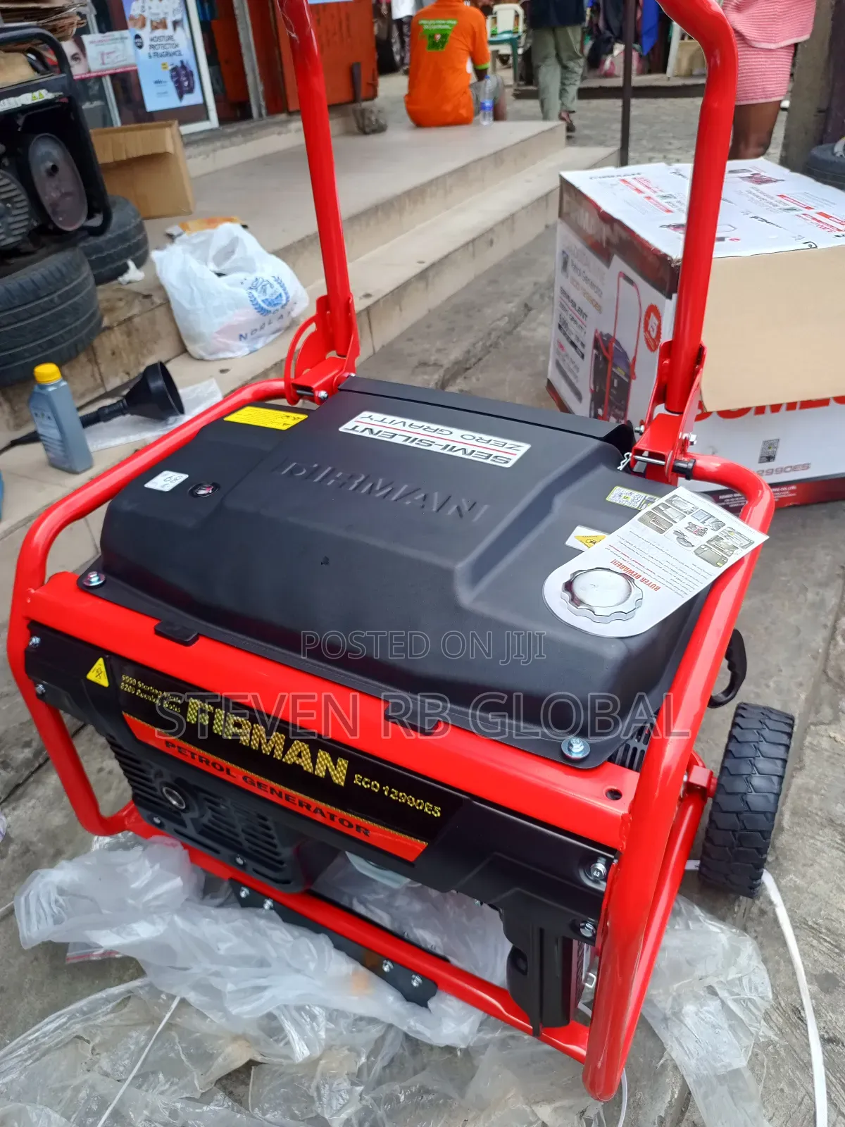Firman 9.0kva Key Start Petrol Generator Firman Engine Oil |Eco12990es