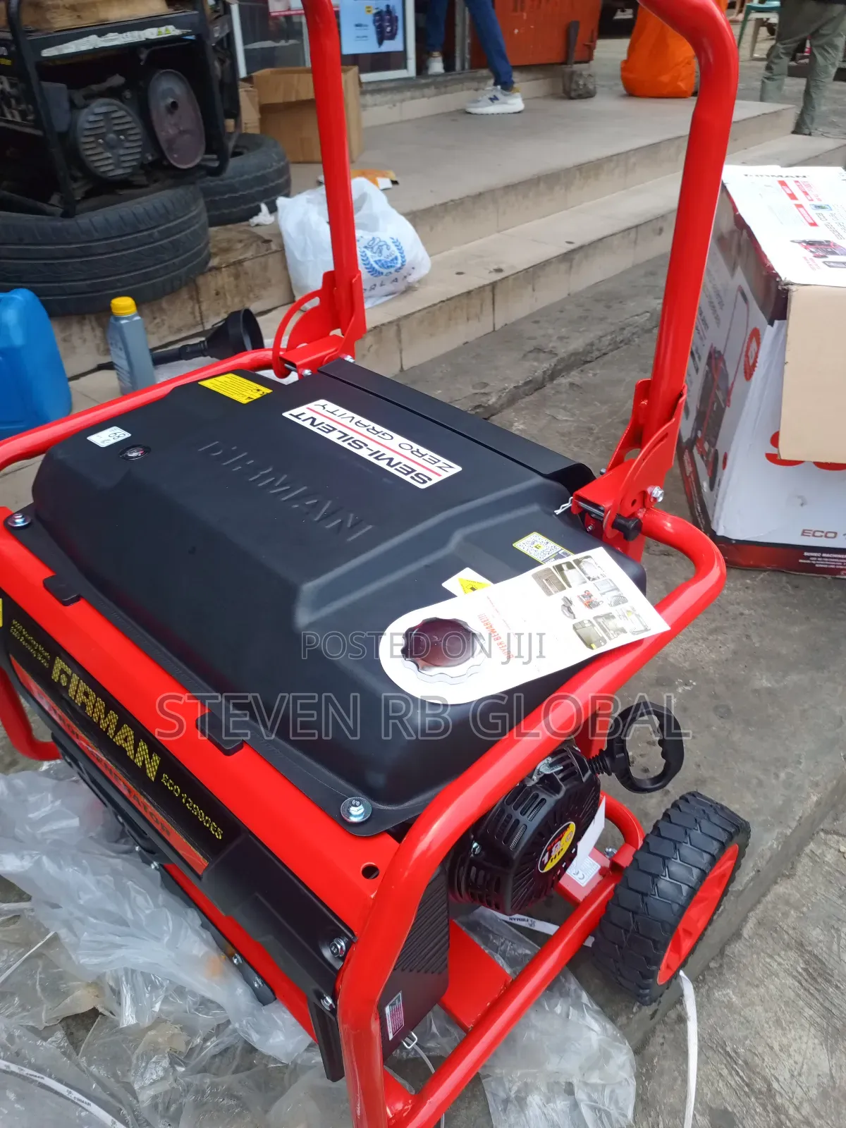 Firman 9.0kva Key Start Petrol Generator Firman Engine Oil |Eco12990es