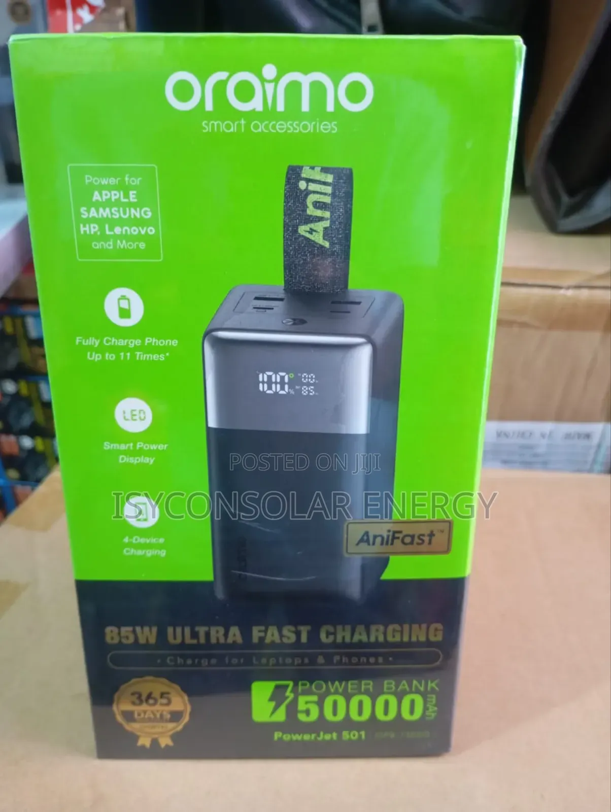 Oraimo 85watts 50000 Ultra Power Bank