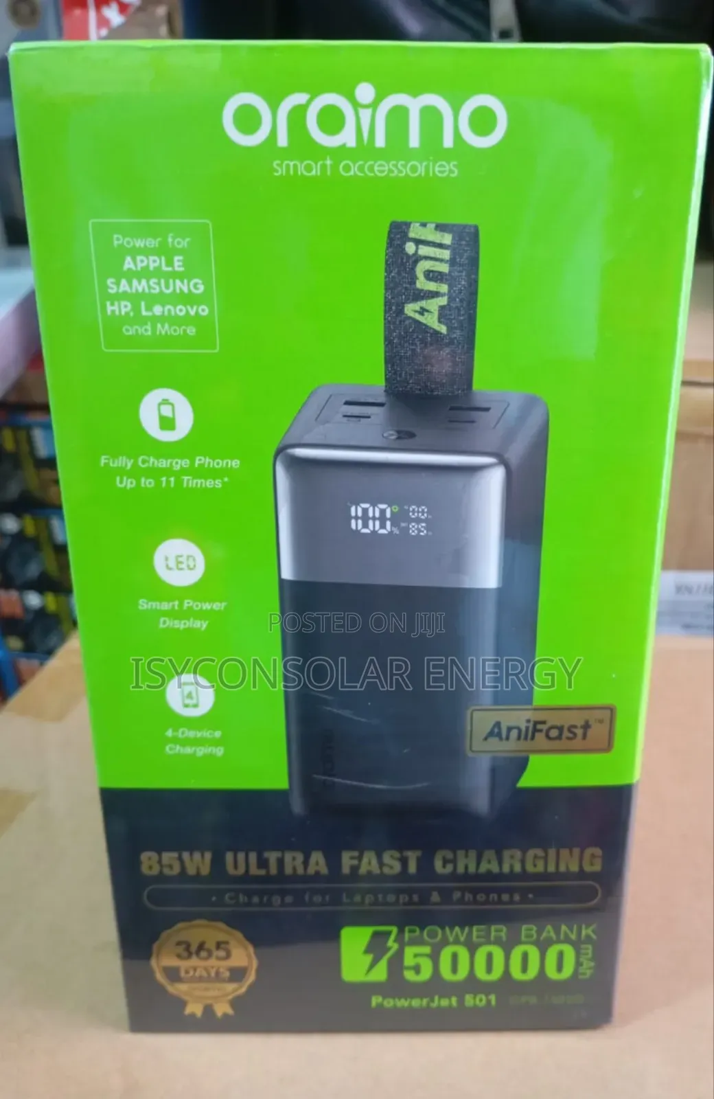 Oraimo 85watts 50000 Ultra Power Bank