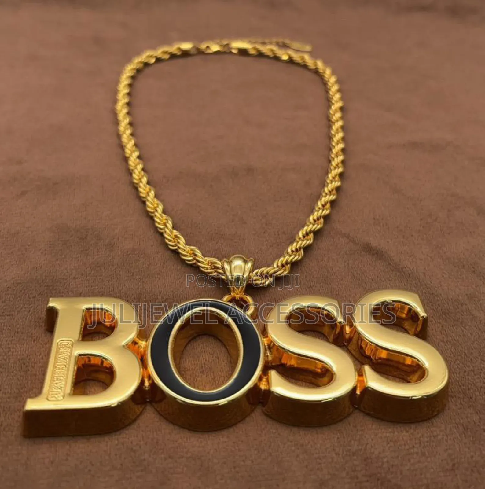 Original Bold Pendant and Necklace for Unisex