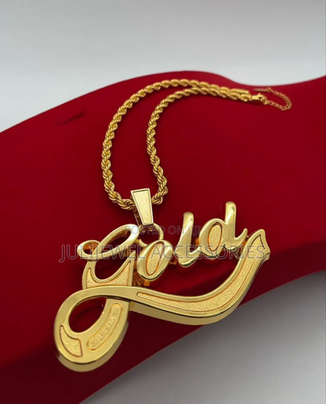 Original Bold Pendant and Necklace for Unisex