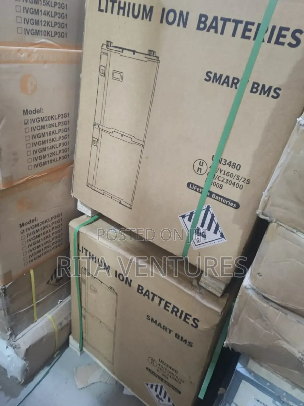 Felicity Solar 10kwh Lithium Ion Battery - 51.2v 200ah (Ivgm20klp3g1)