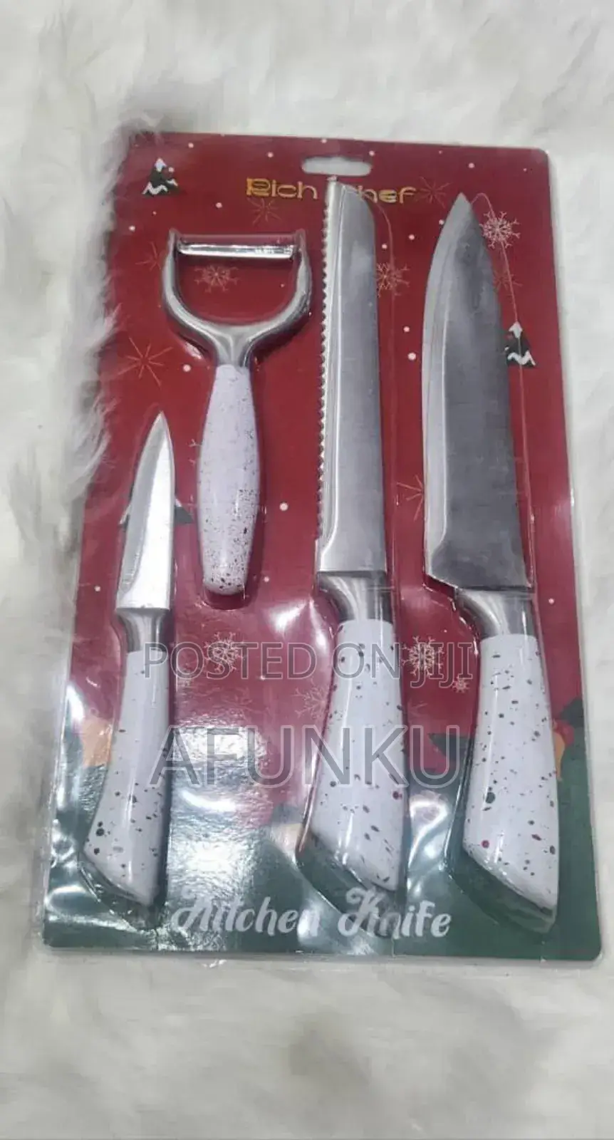 Stainless Steel Quality 4pcs Kitchen Knife Set