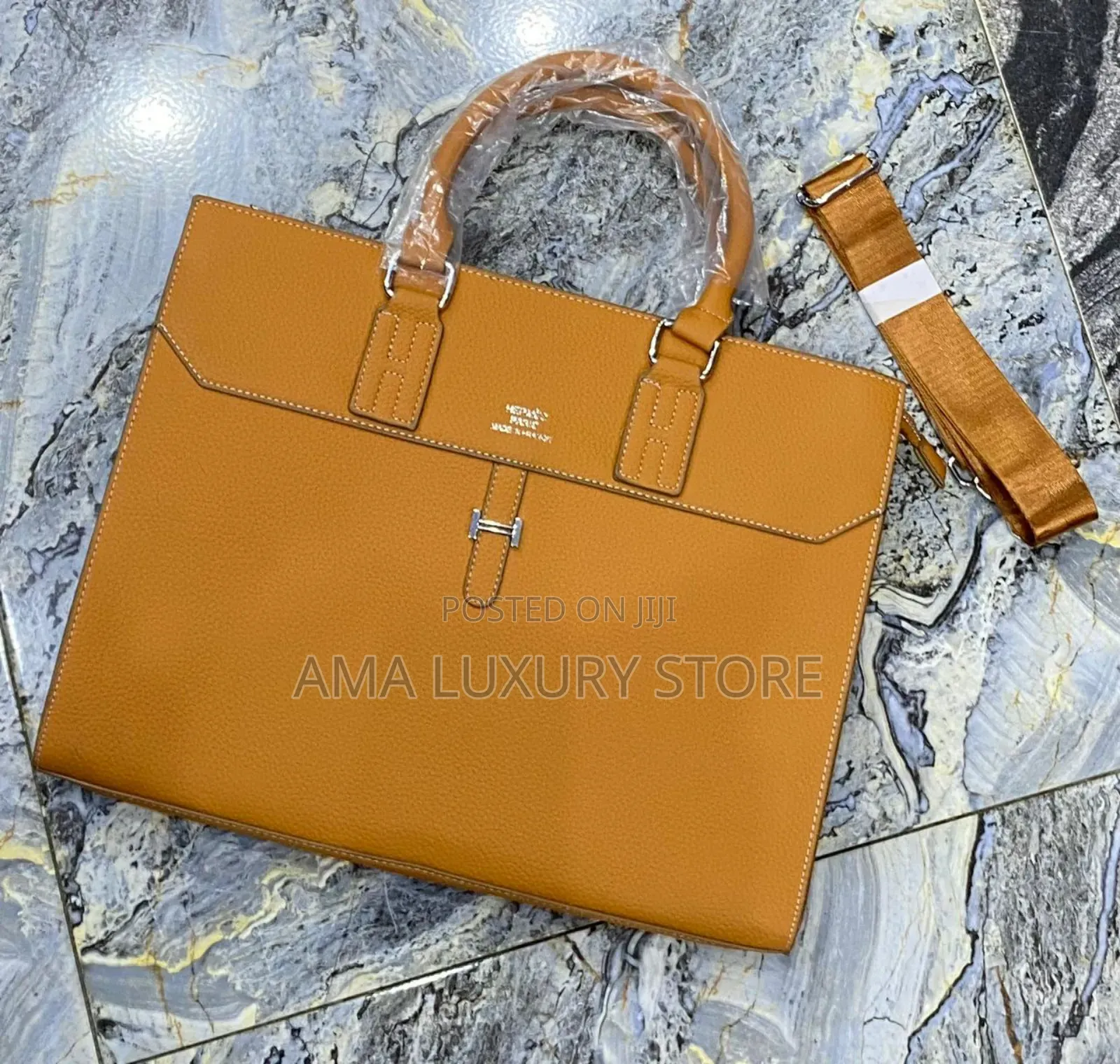 Hermes Genuine Leather Luxury Laptop Bags