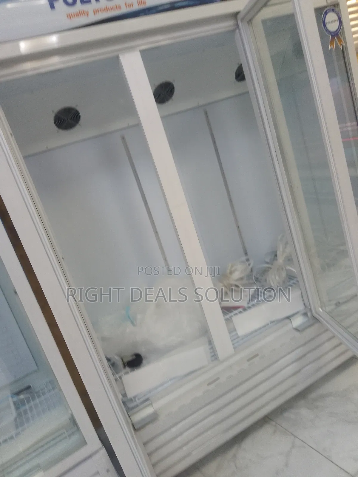 Polystar Energy-Efficient Triple Door Display Chiller