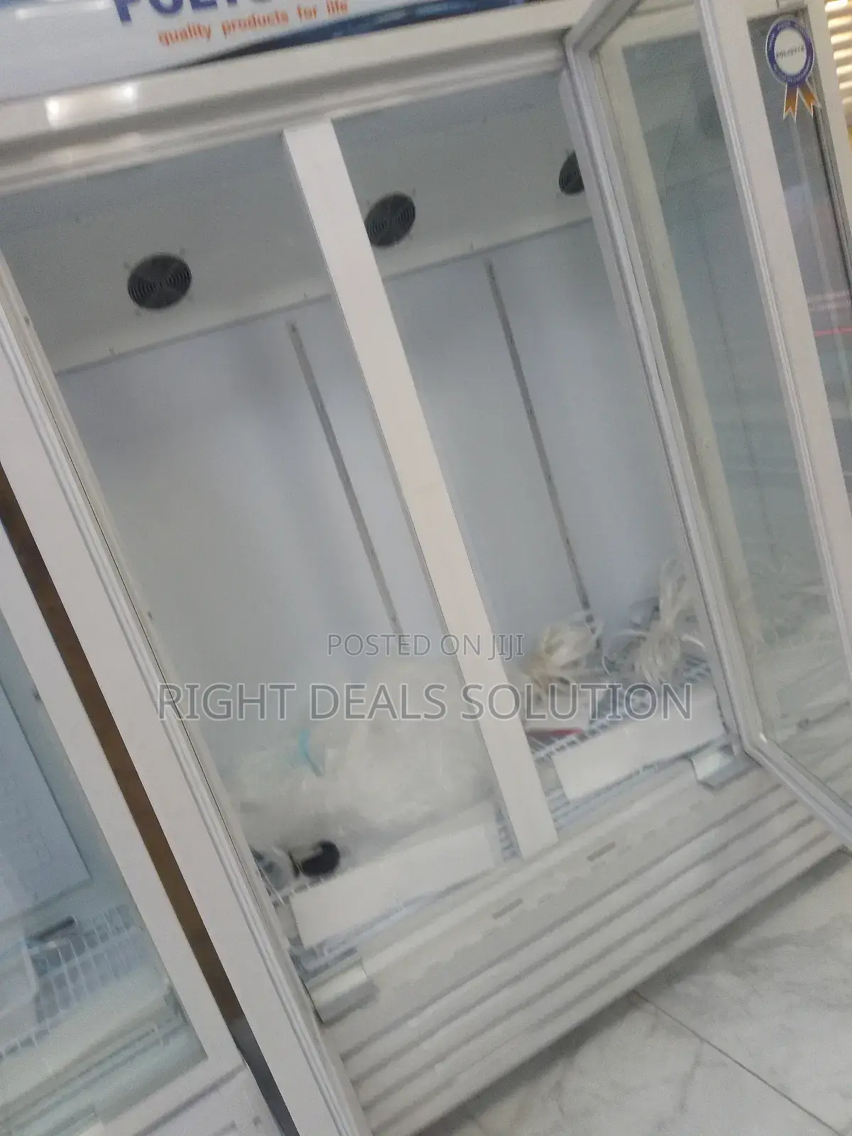 Polystar Energy-Efficient Triple Door Display Chiller