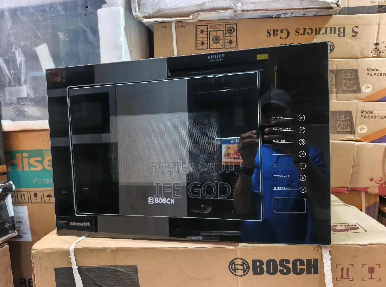 Original Bosch Built-in 30litters Automatic Digital Electric Microwave