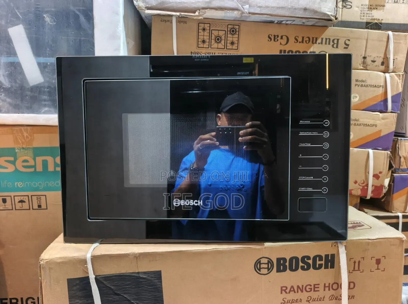 Original Bosch Built-in 30litters Automatic Digital Electric Microwave