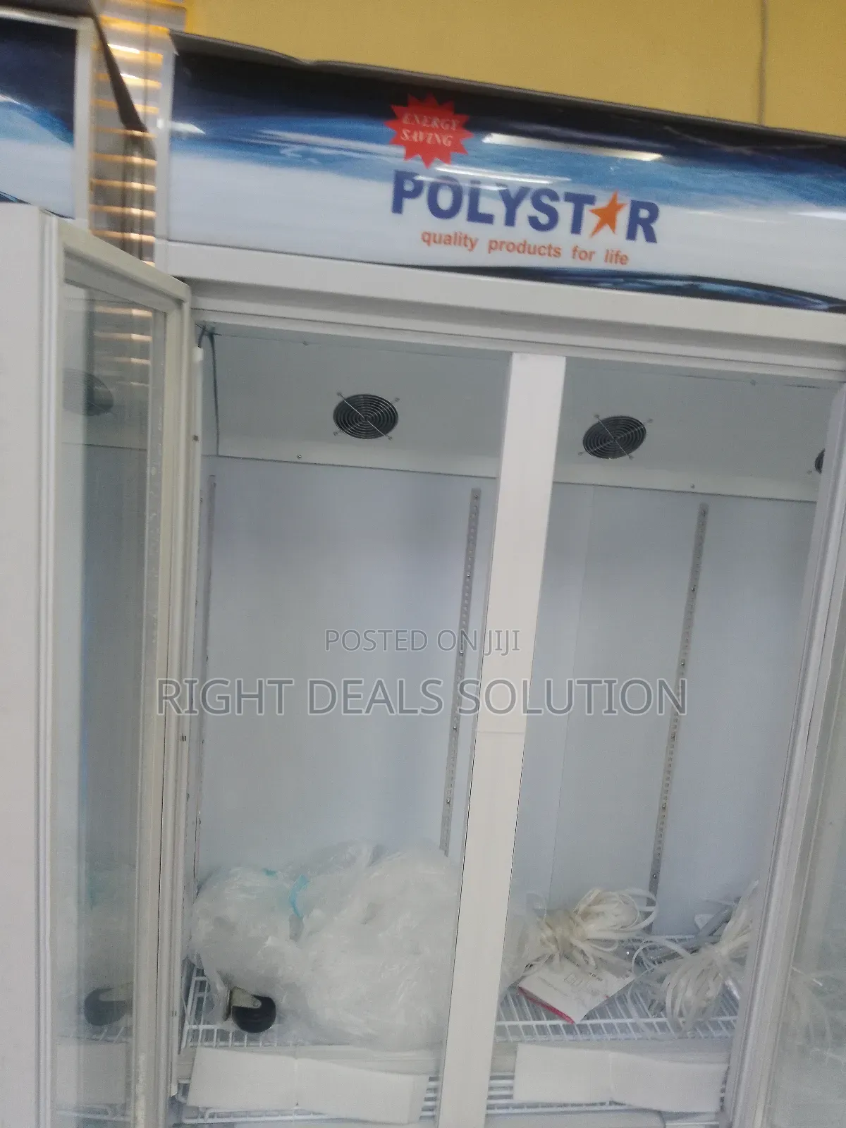 Triple Door Glass Display Refrigerator – Perfect for Retail