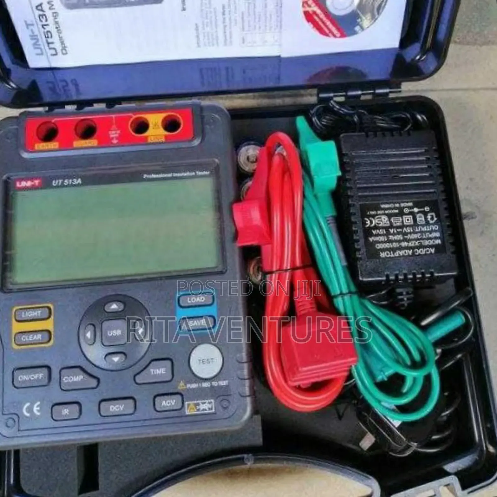Uni-T Ut513a 5kv Digital Insulation Resistance Tester – Brand New