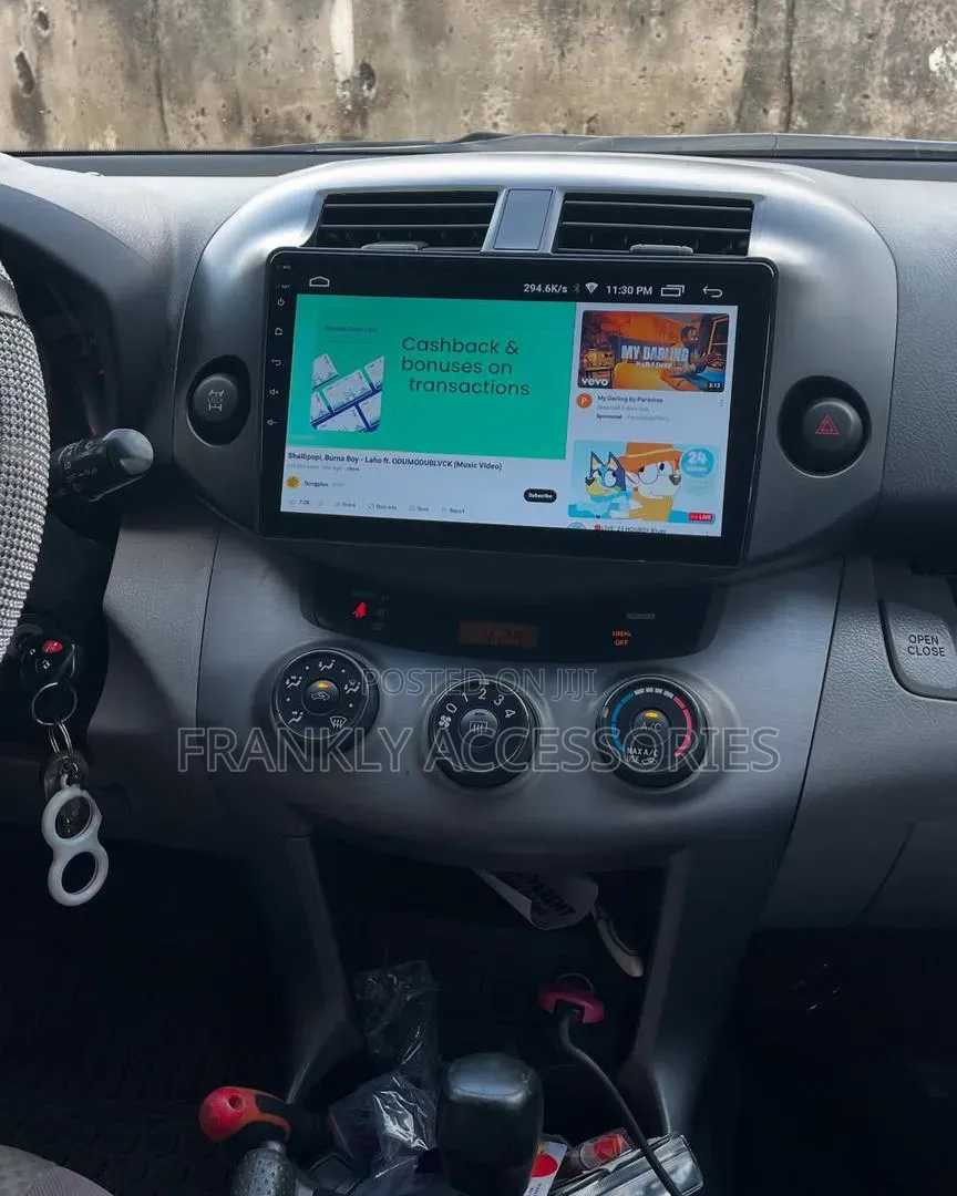 Toyota Rav4 2007-2012 Navigation Android Screen With Chrome