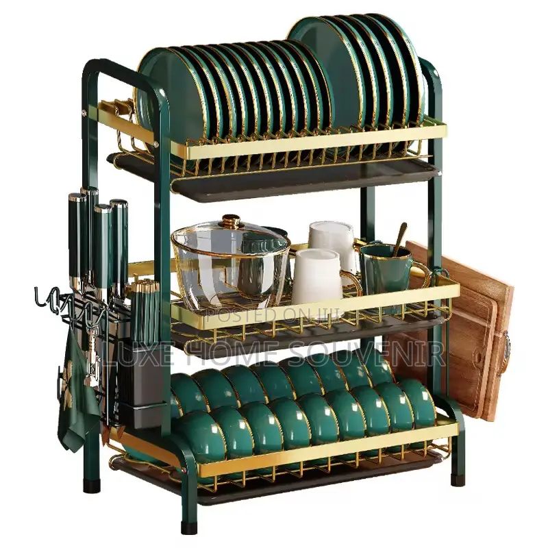 3 Layer Plate Rack