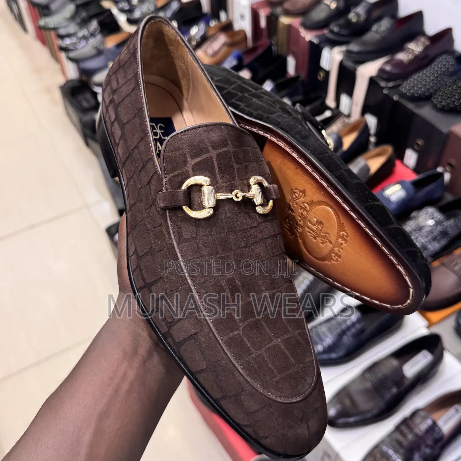 Italian Velvet Fabi Shoes 40-46