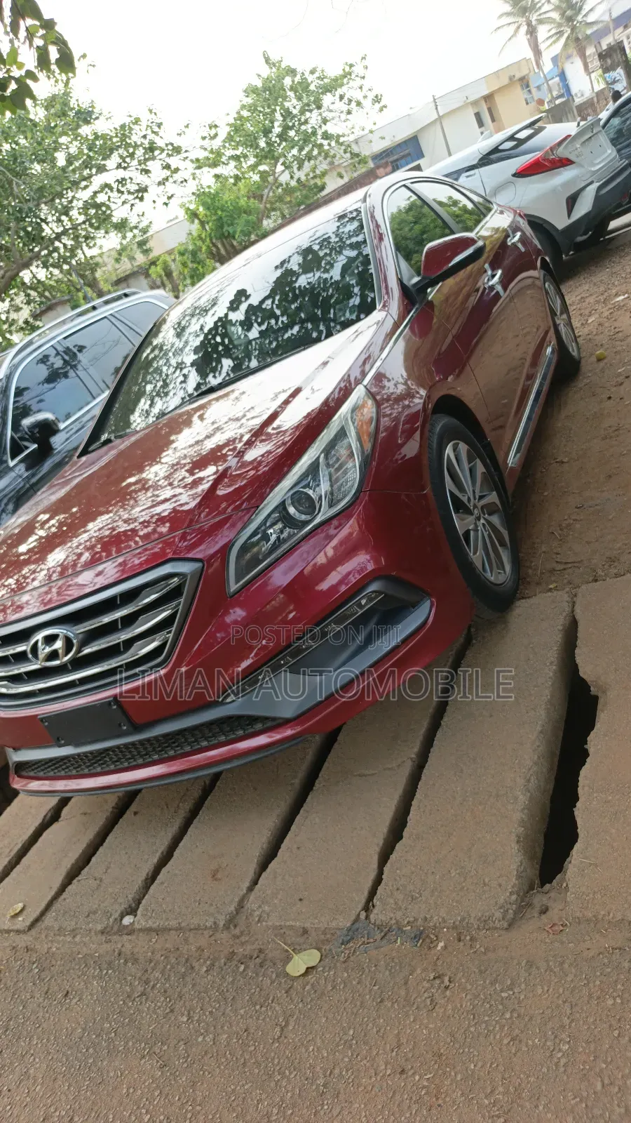 Hyundai Sonata Sport 2.0T Sedan FWD (2.0L 4cyl 6A) 2017 Red