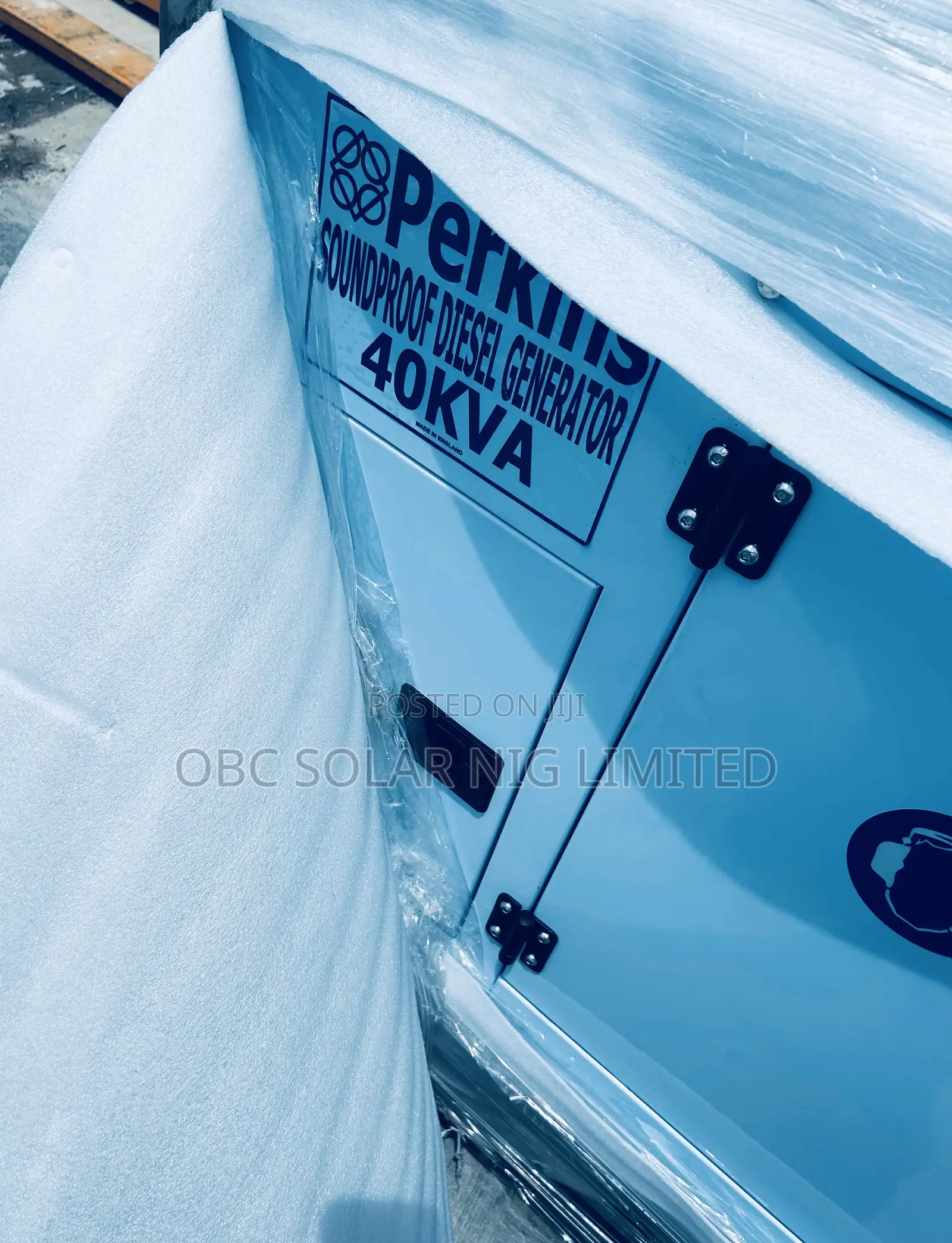 40kva Perkins Soundproof Generator – No Noise, Just Pure Power