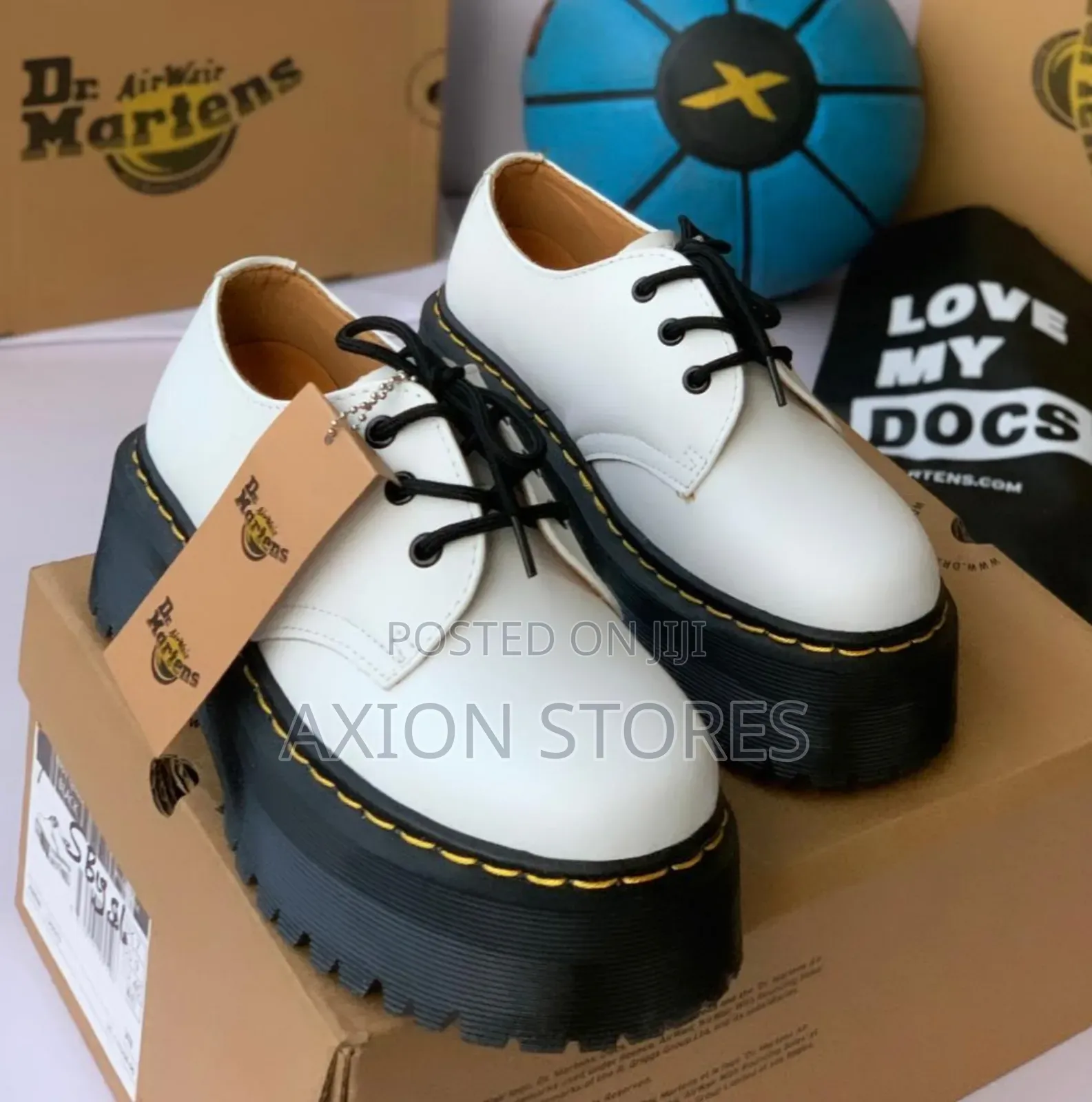 High Sole Dr Marten Shoe