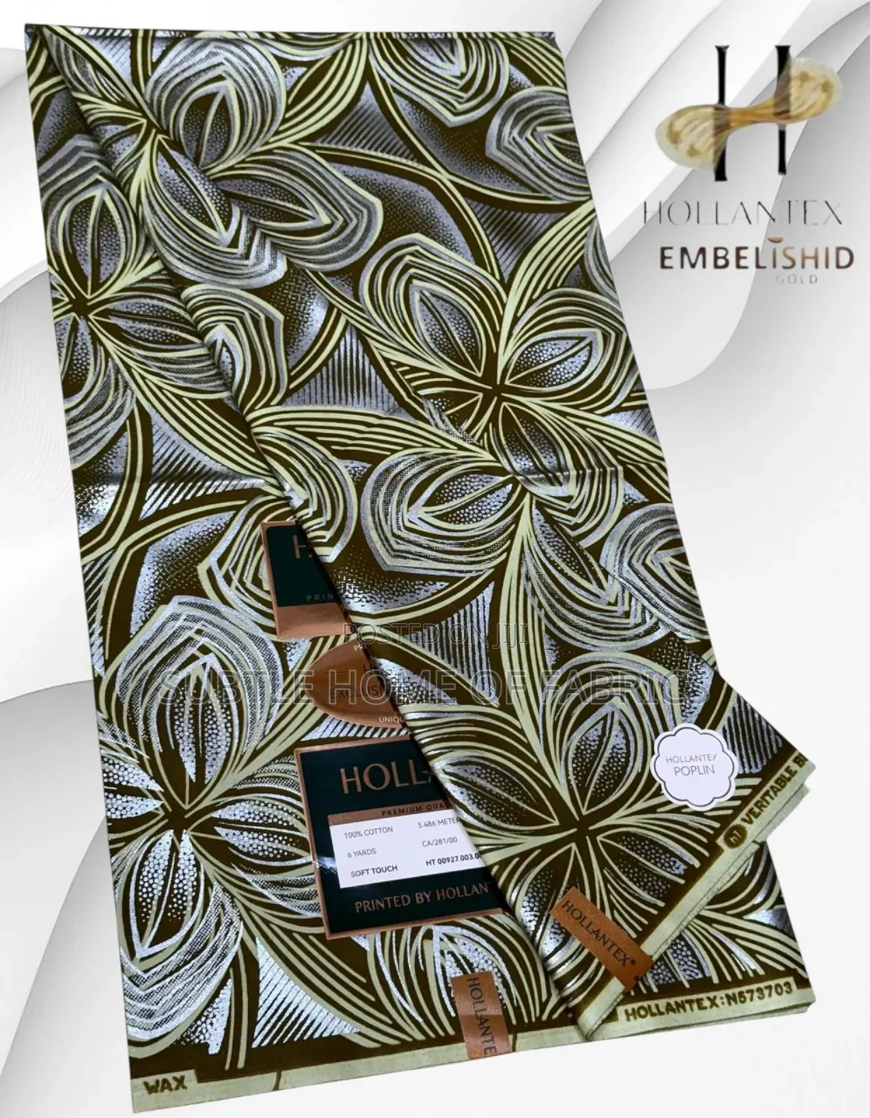 Quality Embellished Ankara With Beautiful Pattern As Gift Fornew Bride