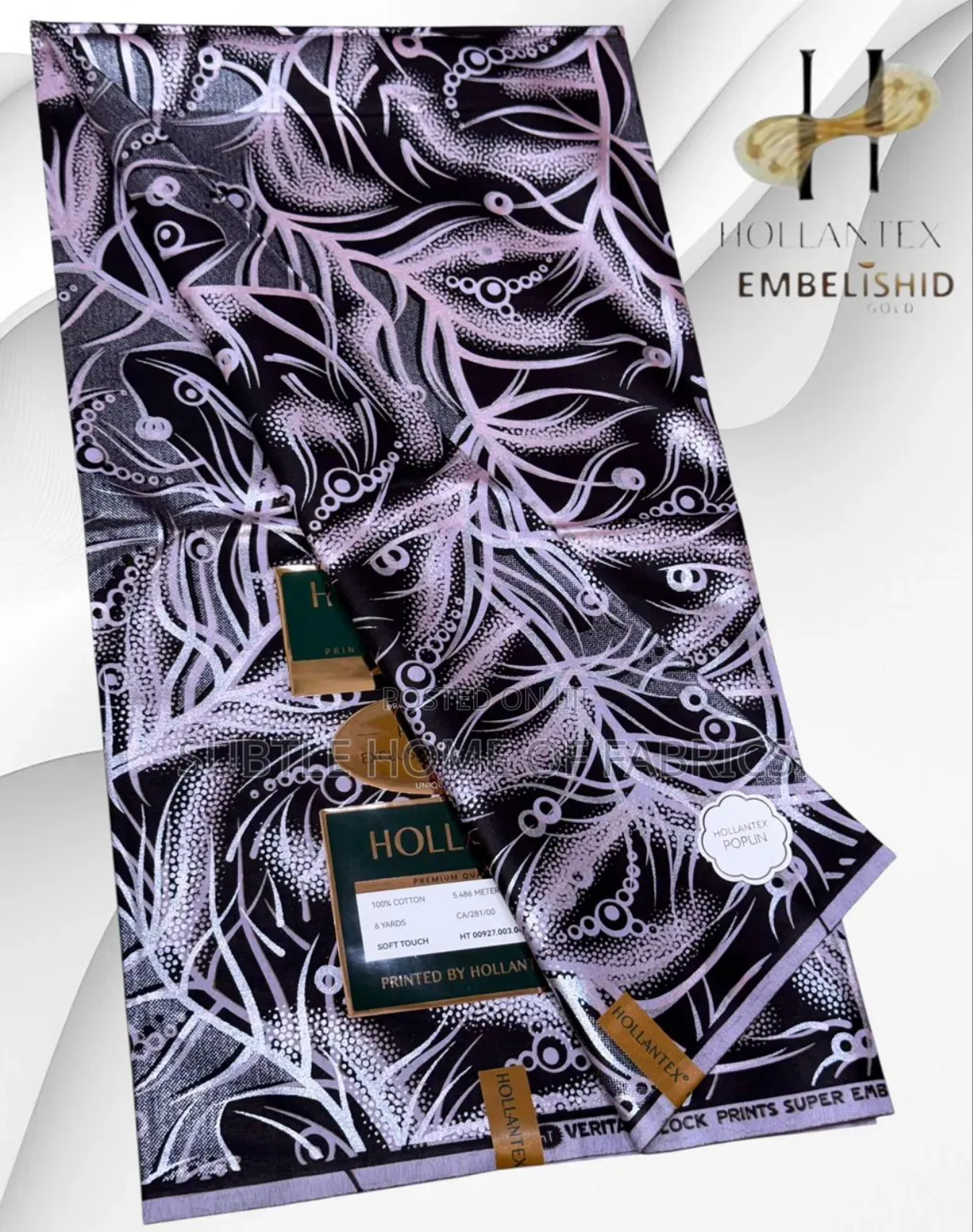 Quality Embellished Ankara With Beautiful Pattern As Gift Fornew Bride