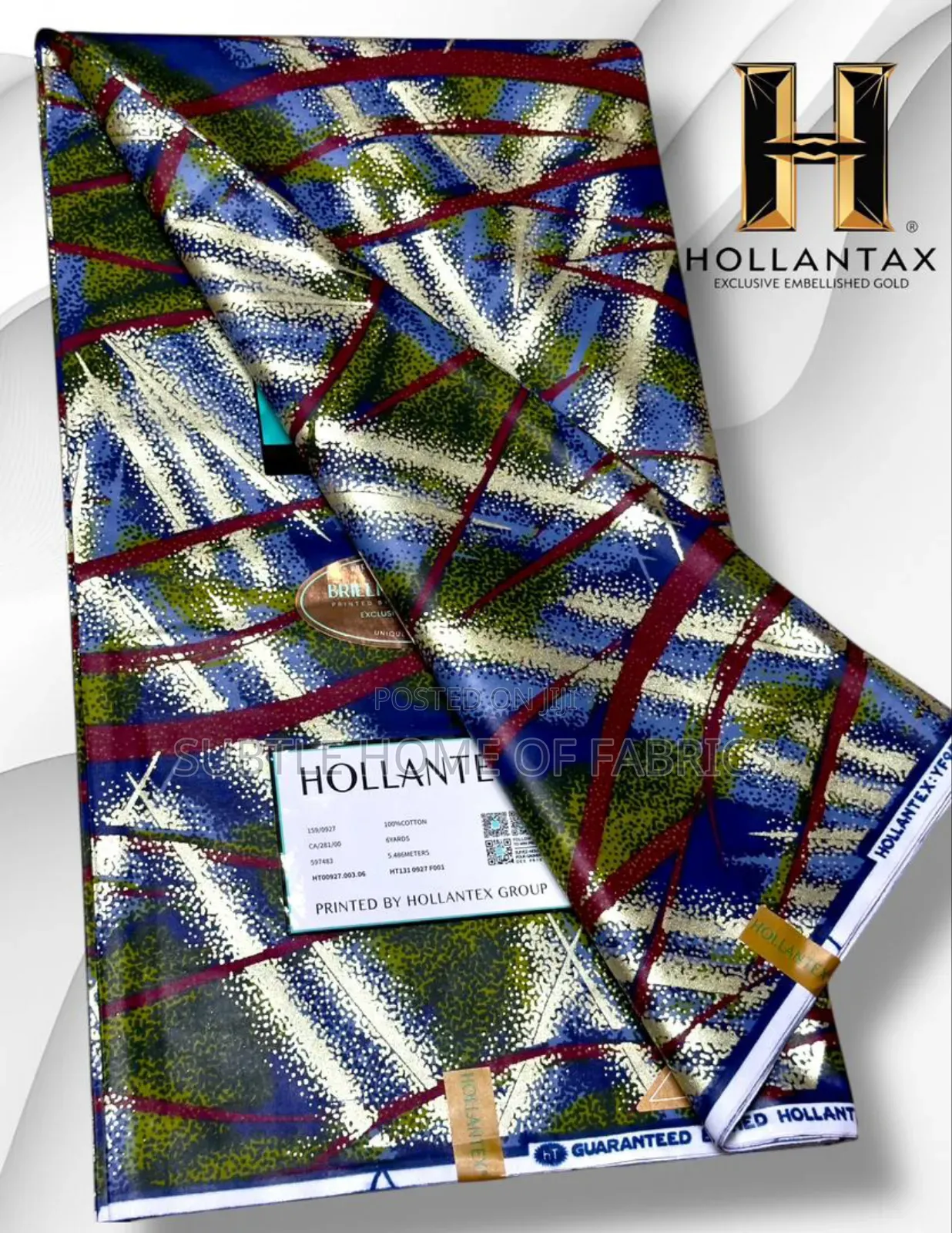 Quality Embellished Ankara With Beautiful Pattern As Gift Fornew Bride