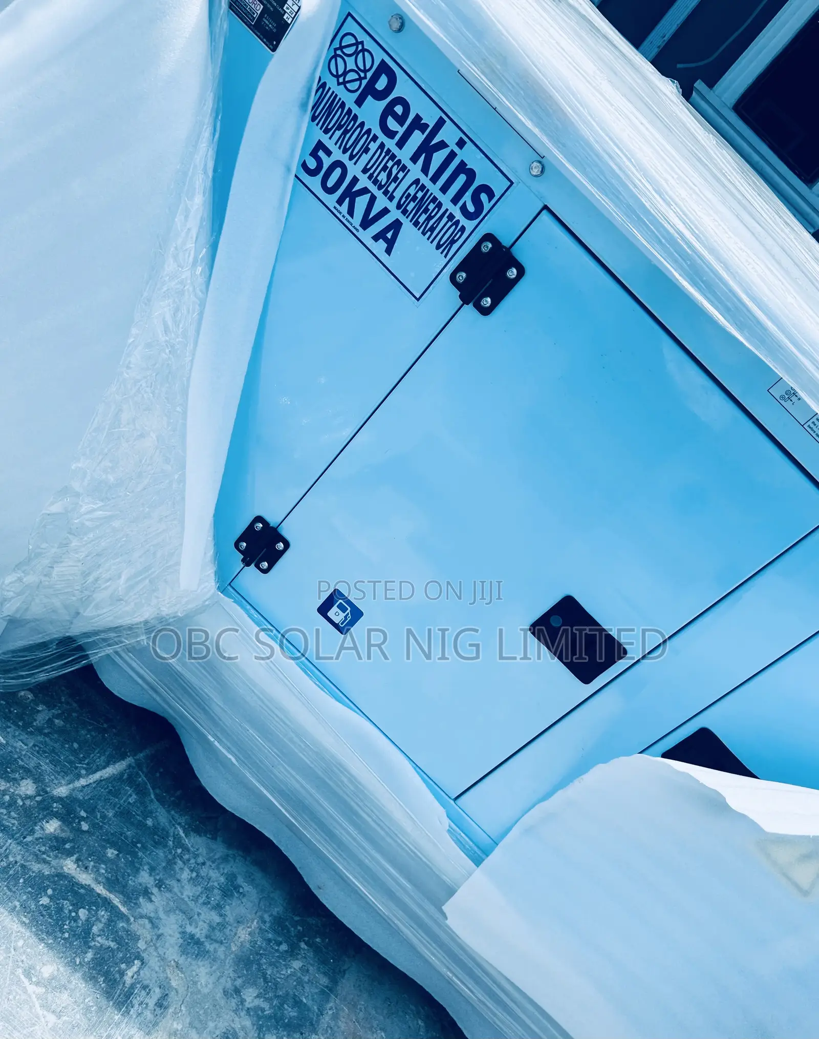 50kva Perkins Soundproof Generator – No Noise, Just Pure Power