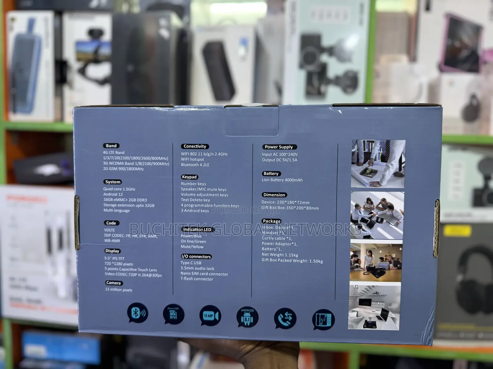 Dlna Zt9500 4g Fixed Wireless Desk Phone.