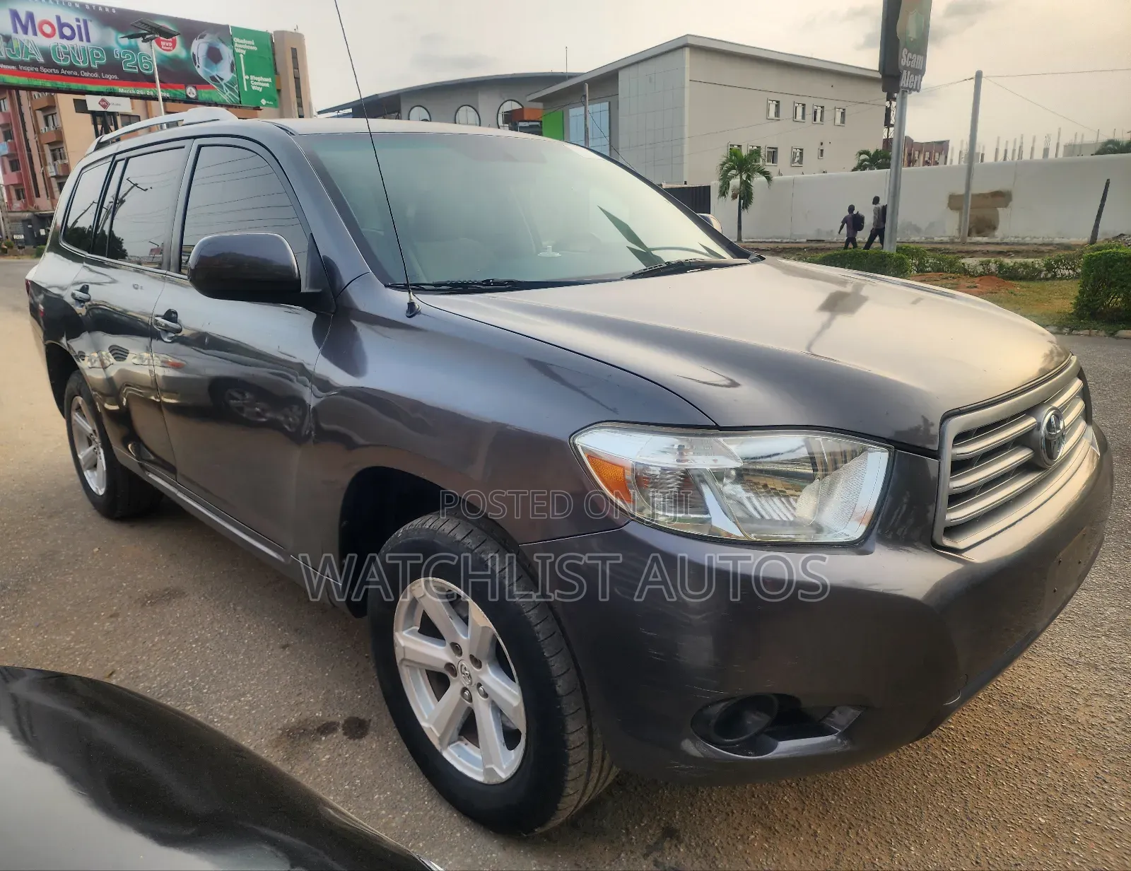 Toyota Highlander Sport 2008 Gray