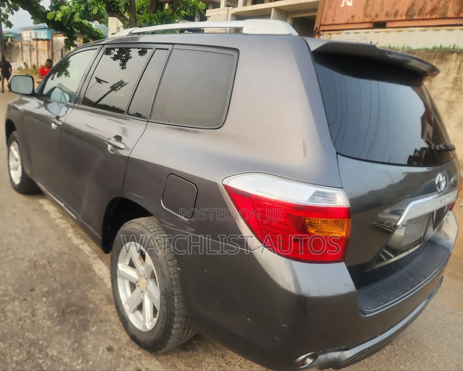 Toyota Highlander Sport 2008 Gray