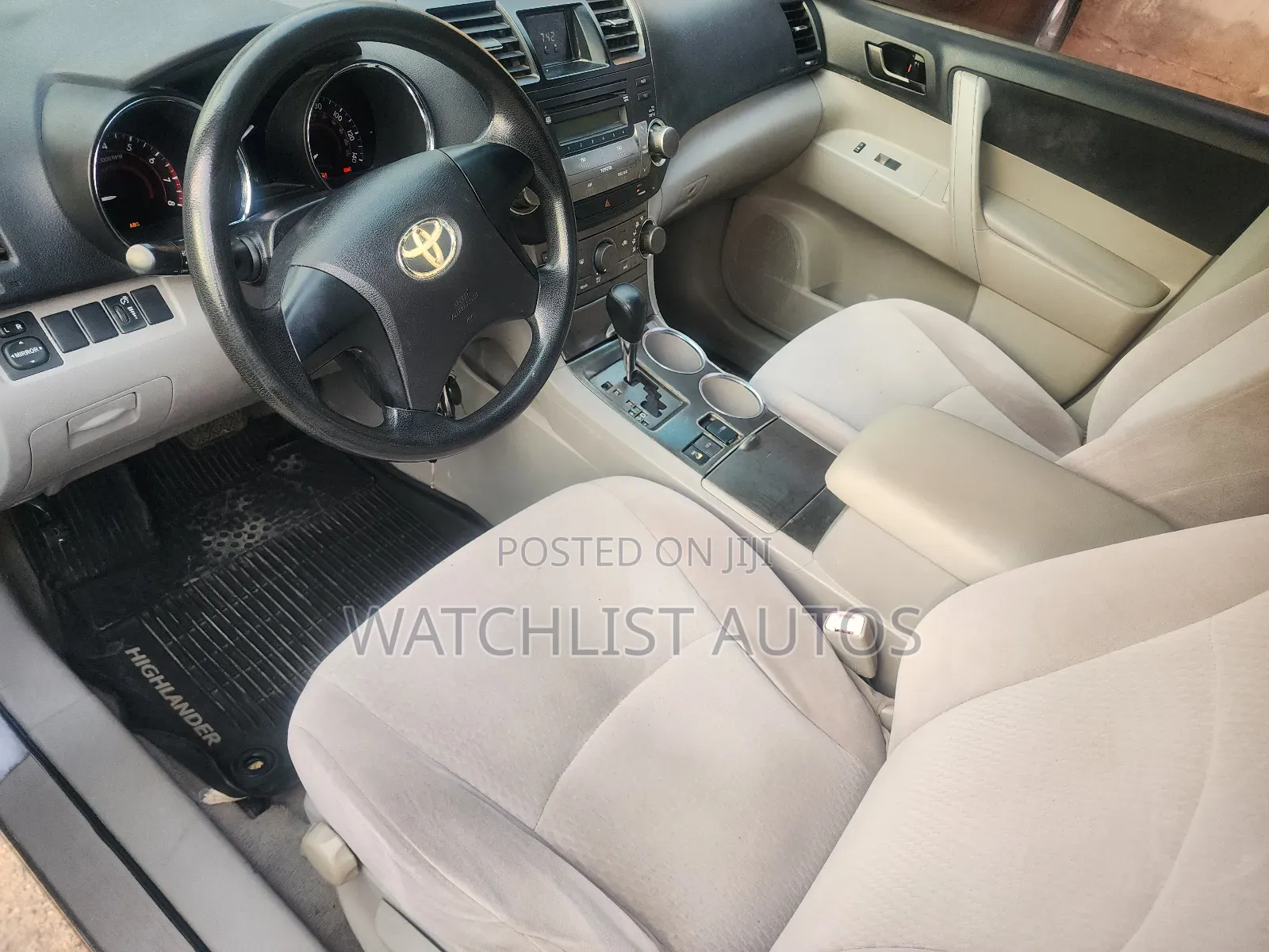 Toyota Highlander Sport 2008 Gray