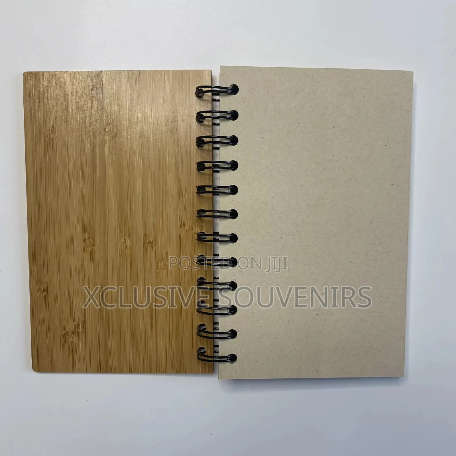 Bamboo Hardcover A5 Dairy With Spiral Binding