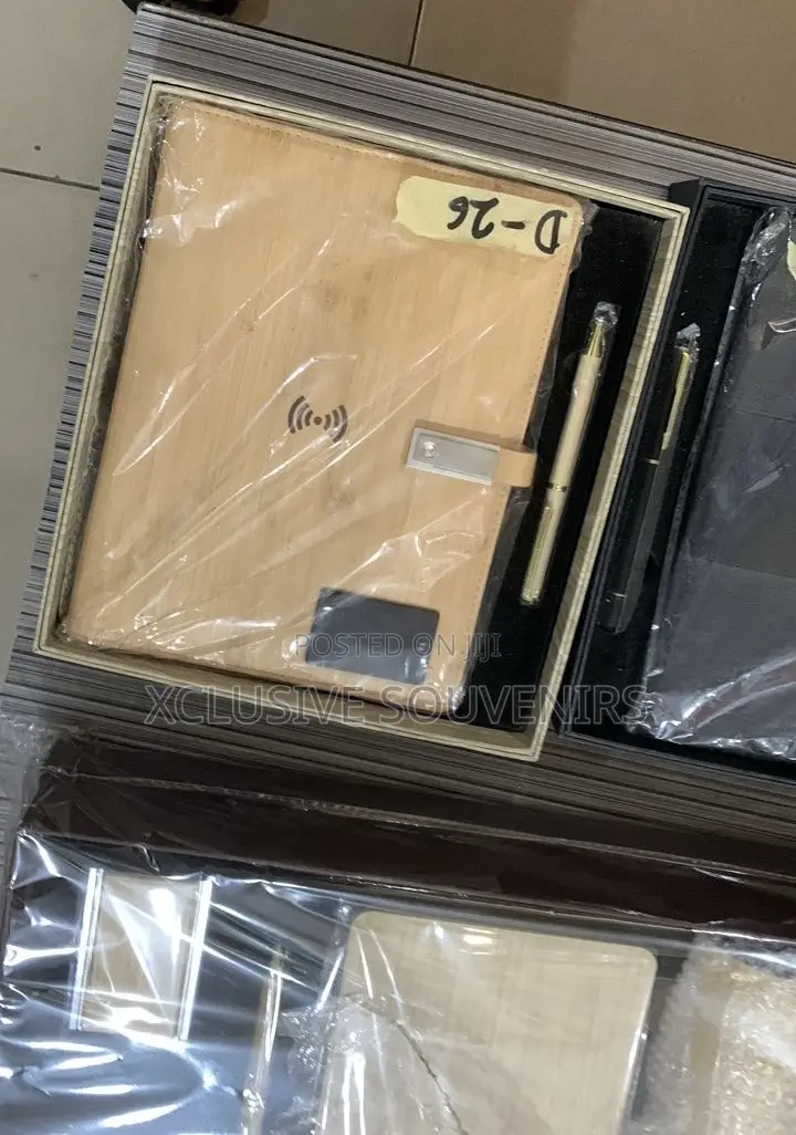 Bamboo A5 Smart Diary Gift Set With Pen Wireless Charing Note