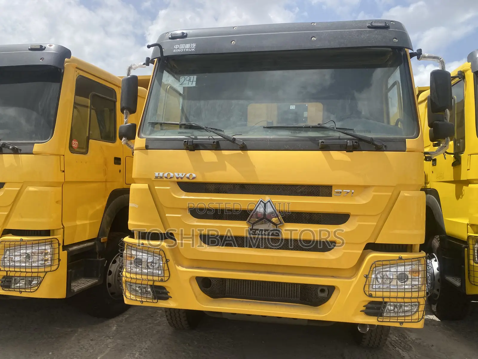 Howo Sinotruk Dumb Truck 371 Engine