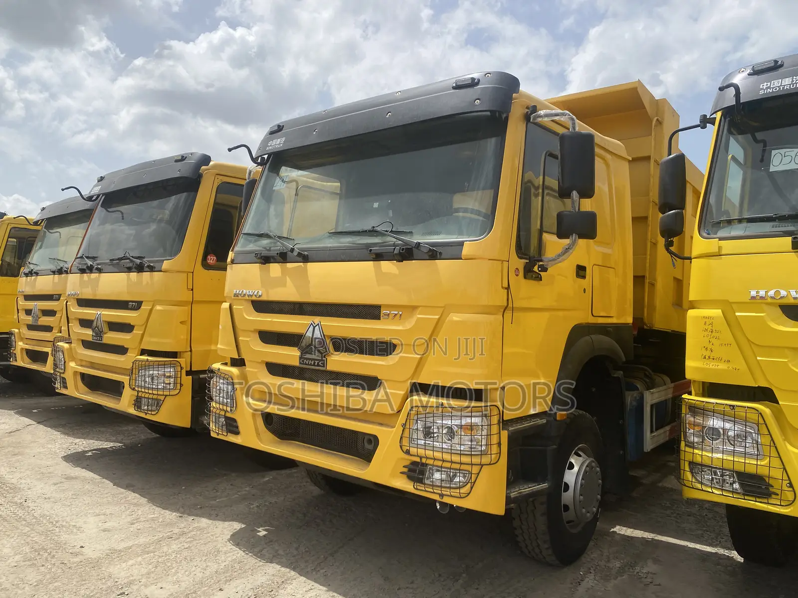 Howo Sinotruk Dumb Truck 371 Engine