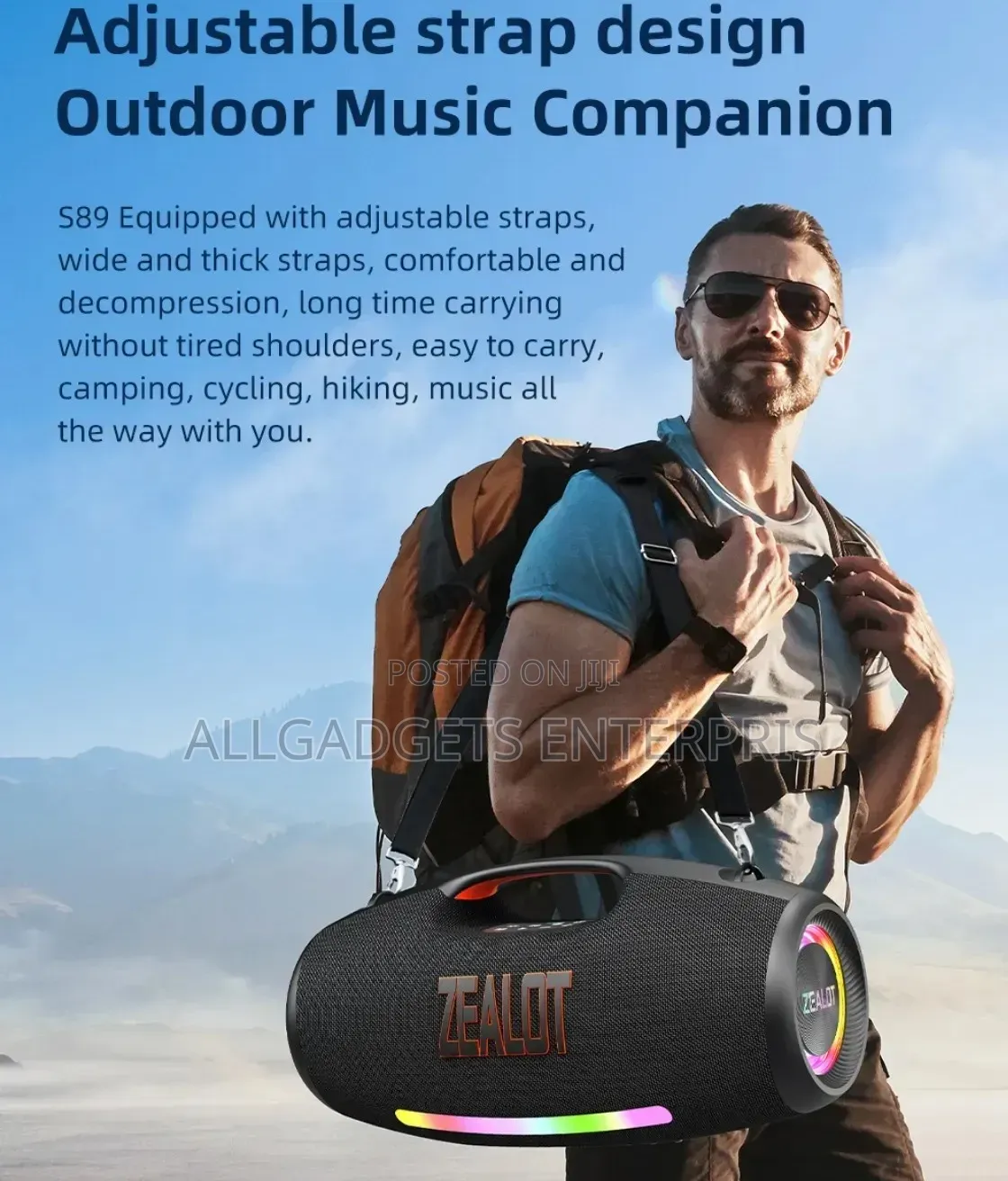 Zealot S89 250w Pass JBL Boom Box