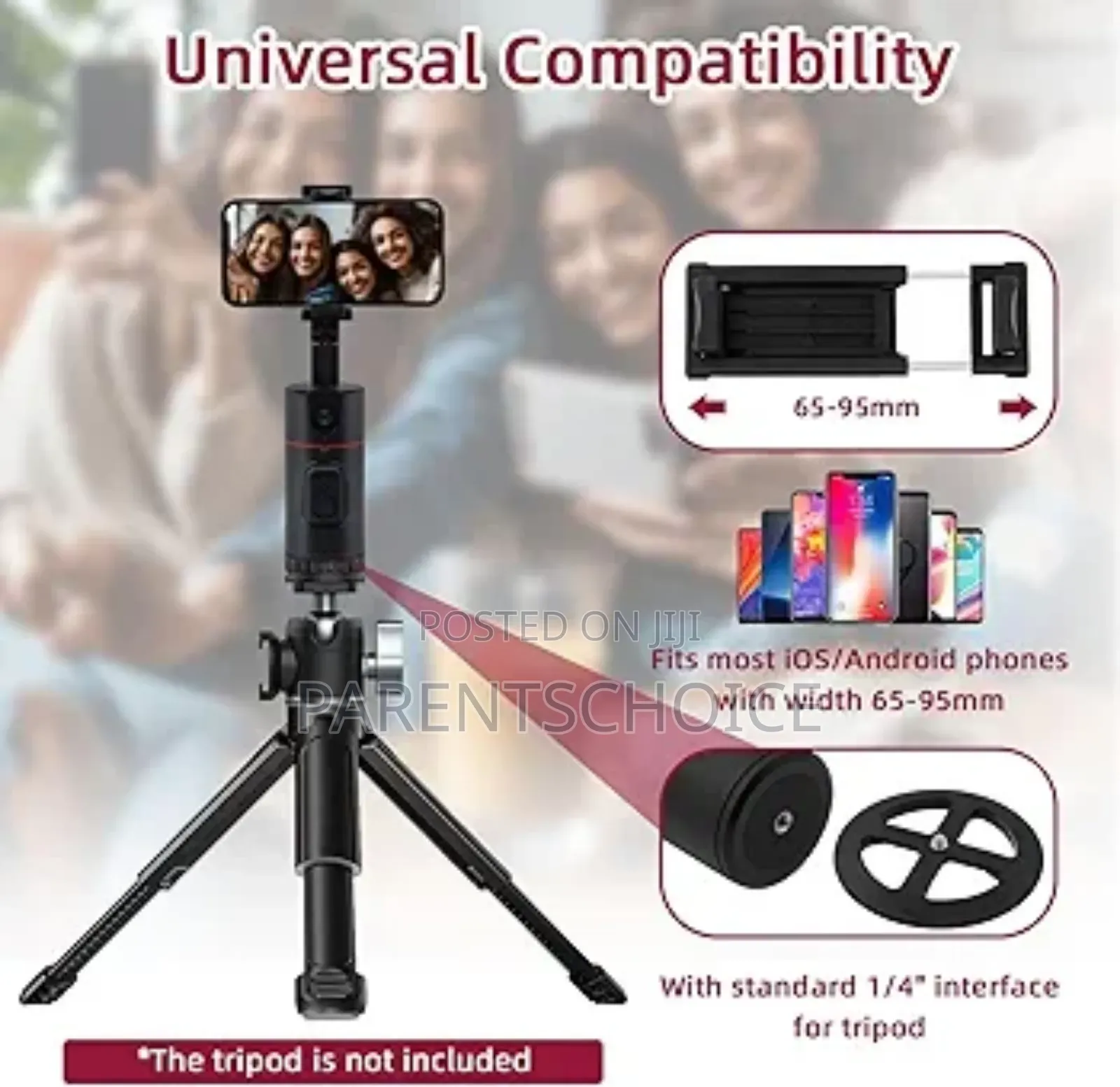 Auto Face Tracking Tripod 360 Rotation Auto Tracking Phone Holder