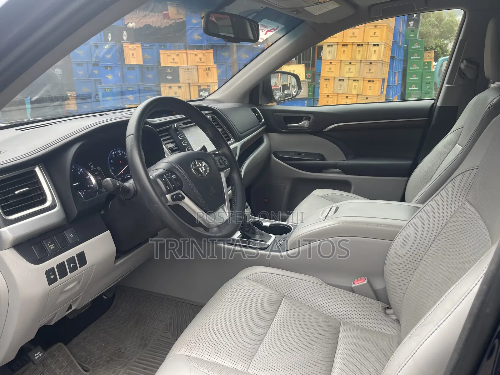 Toyota Highlander Limited 4dr SUV (3.5L 6cyl 6A) 2015 Blue